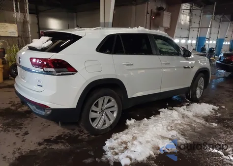 2022 Volkswagen Atlas Cross Sport 3.6L V6 Se W/Technology z USA, uszkodzony, nr VIN 1V2KE2CA1NC205809